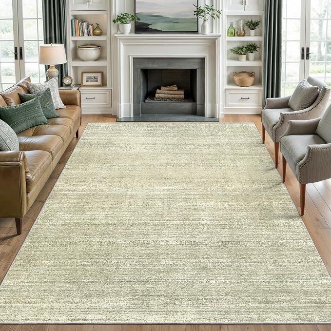 9x12 Area Rug Non Slip, Large Washable Rugs - Image 3