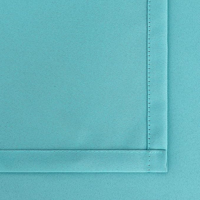 BGment Short Aqua Curtains 45 Inch Length - Image 7