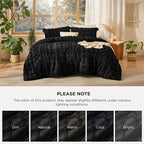 Bedsure Tufted Boho Comforter Set King Size - Image 8