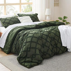 Bedsure Boho Comforter Set King - Image 2
