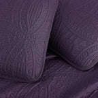 Chezmoi Collection Austin 3-piece Oversized Bedspread Coverlet Set - Image 8