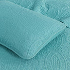 Chezmoi Collection Austin 3-piece Oversized Bedspread Coverlet Set | Oversized - Image 6