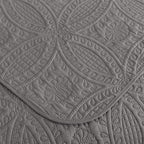 Chezmoi Collection Austin 3-piece Oversized Bedspread Coverlet Set - Image 7