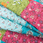 SLPR - All is Bright Colorful Patchwork Quilt Set, King - Image 7