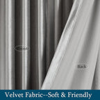 PRIMROSE Silver Grey Curtains 108 inch - Image 5