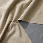 RYB HOME Polyester Textured 100% Blackout Curtains - Image 7